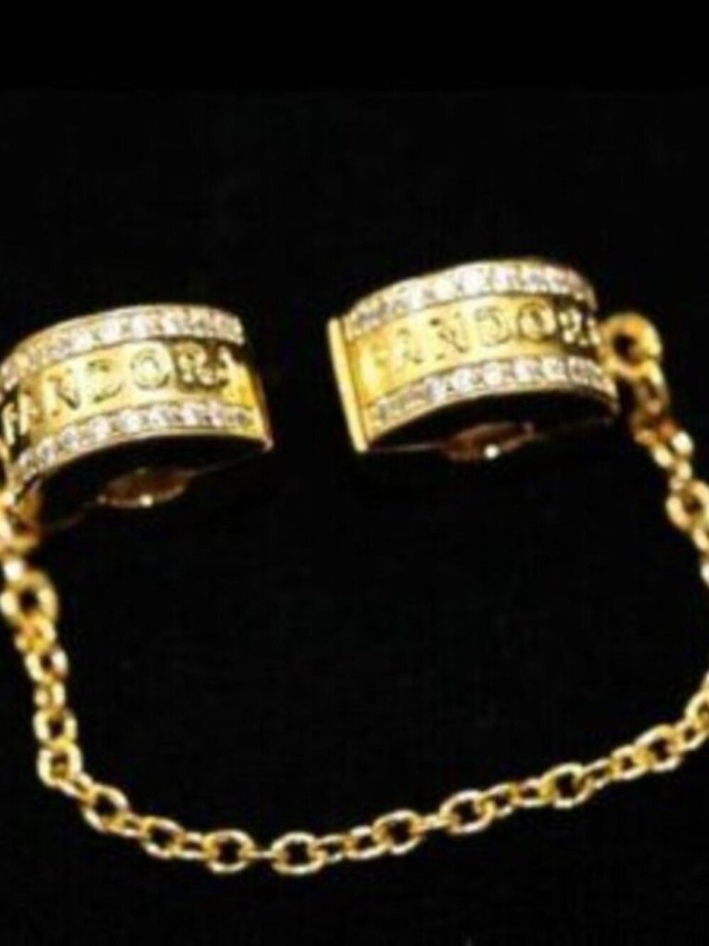 NEW Pandora Safety Chain Clip Bracelet Charm - Picture 3 of 6